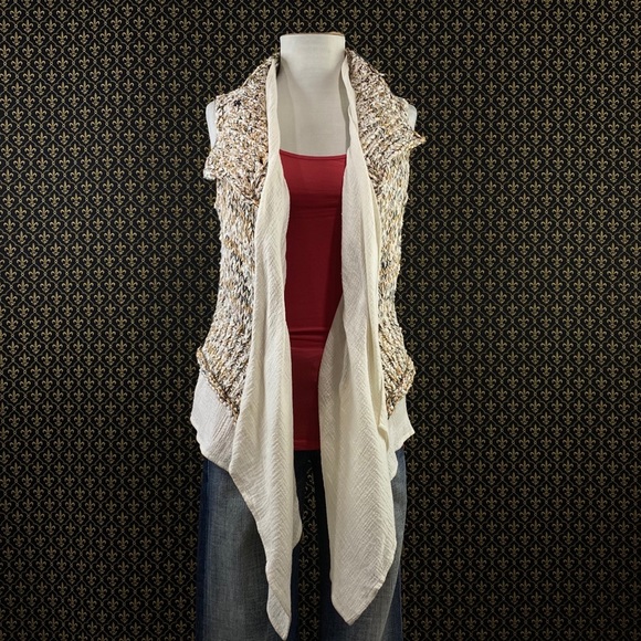 NWTs Anthro “Caprea Marled Vest” by Knitted & Knot - Picture 16 of 16